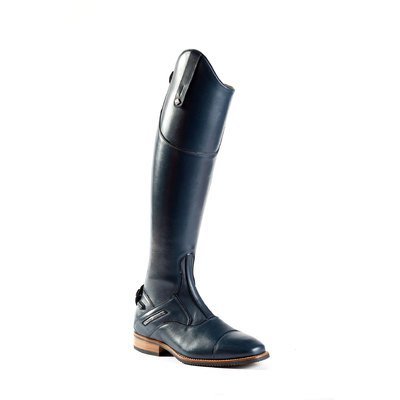 De Niro Boot Stivali inglesi Leonardo in pelle con zip posteriore e pelle elasticizzata Moto-Flex System sul collo del piede