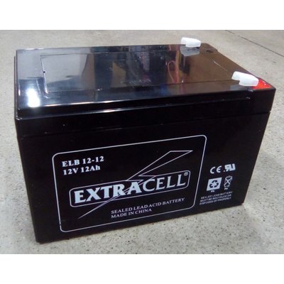 Elpro Batteria ricaricabile 12V 12AH Extracell
