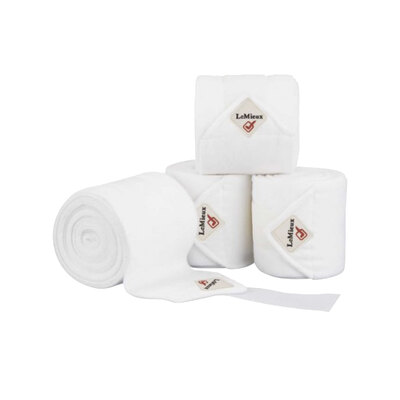 Lemieux Polo bandages white set of 4