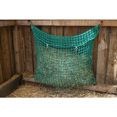 Lso Nets Rete per fieno antispreco 100 x 90 cm con maglie da 2,5 cm