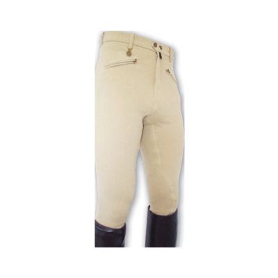 Umbria Equitazione Pantaloni uomo, tessuto bielastico in jersey