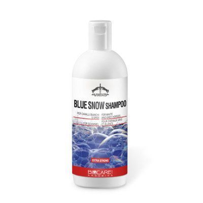 Veredus Shampoo per cavalli bianchi e grigi Blue Snow