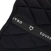 Equestro Sottosella dressage in tessuto tecnico black line edition
