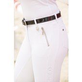 Hkm Sports Pantaloni da donna -Polo classic stripe- pelle 3/4 - ultimo pezzo