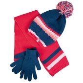 Hkm Sports Set cappello, guanti e sciarpa Julia