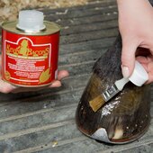 Kevin Bacon's LIQUIDE HOOF DRESSING - Olio protettivo e nutriente per zoccoli. 100% naturale con oli vegetali