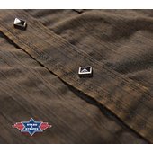 Stars & Stripes Camicia western da uomo Golden Eagle 100% cotone
