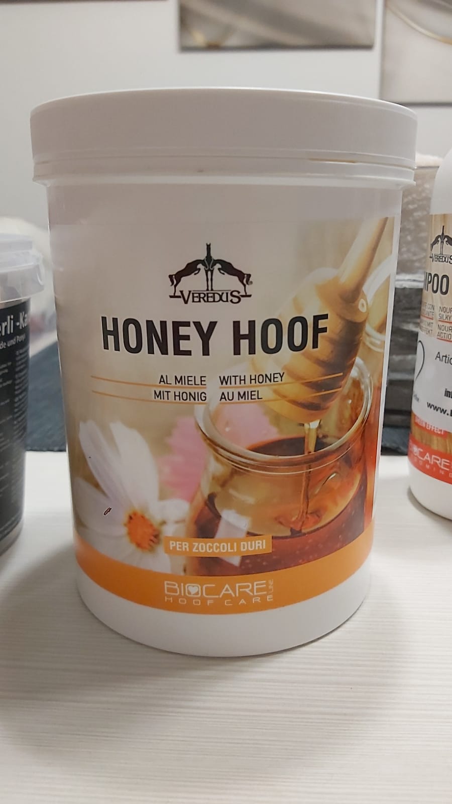 Veredus Pomata per zoccoli al miele per unghie dure Honey Hoof